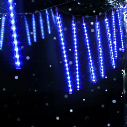 288 LED 7M Christmas Lights Icicle Light Falling Metor Jingle Jollys - Image 7