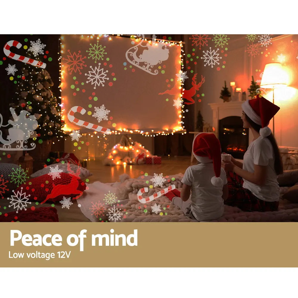 Jingle Jollys Christmas Lights Projector Light Outdoor Decorations Outdoor - Image 5