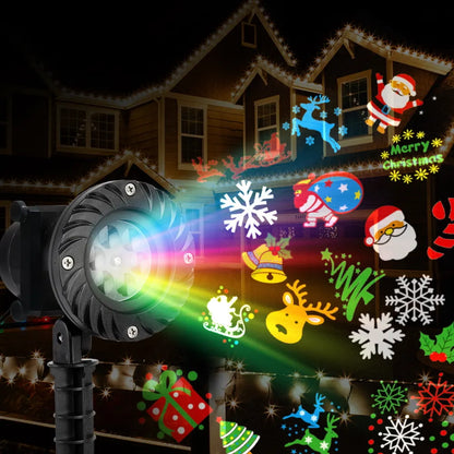Jingle Jollys Christmas Lights Projector Light Outdoor Decorations Outdoor - Image 8