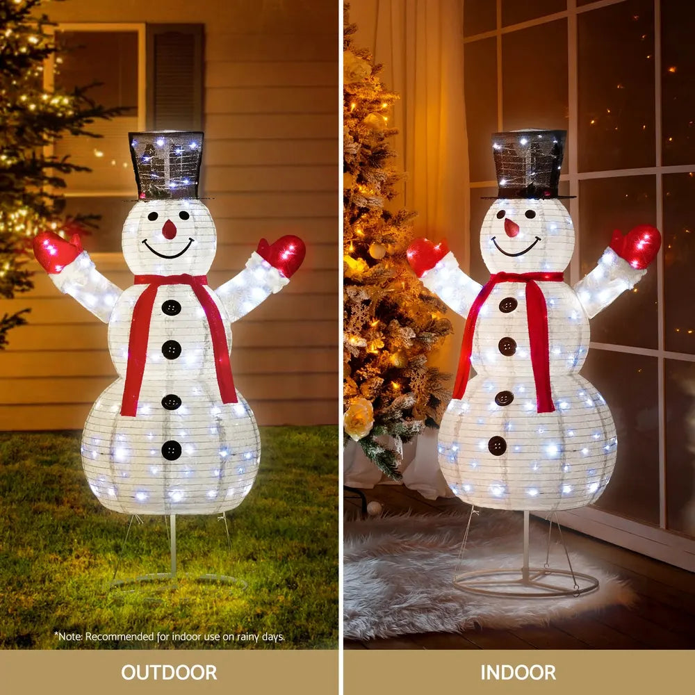 Jingle Jollys Christmas Lights 200 LED 175cm Fairy Light Snowman Decorations - Image 5