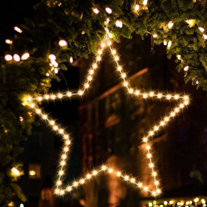 Jingle Jollys Christmas Lights 50cm Star 70 LED Xmas Decorations - Image 5
