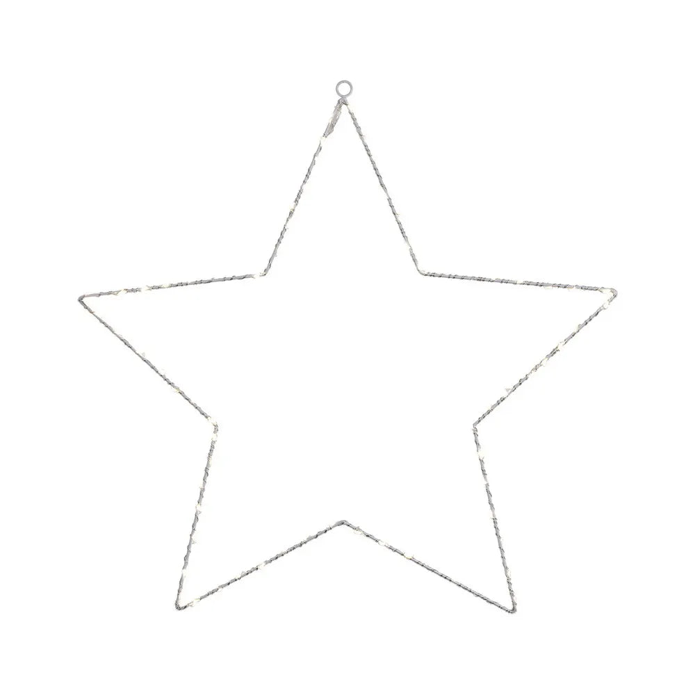 Jingle Jollys Christmas Lights 50cm Star 70 LED Xmas Decorations