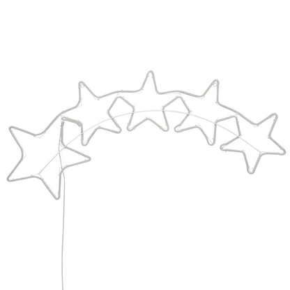 1.25M Christmas Lights Motif 560 LED Rope Light Outdoor Decoration Jingle Jollys - Image 3