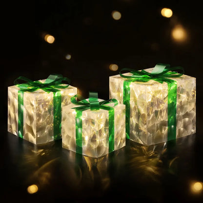 Jingle Jollys Christmas Lights 70 LED Fairy Light Gift Box 3pcs Decorations Set - Image 7