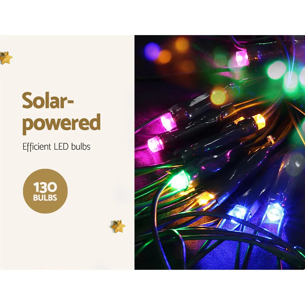Jingle Jollys Christmas Lights 130cm Snow 130 LED Decorations - Image 6