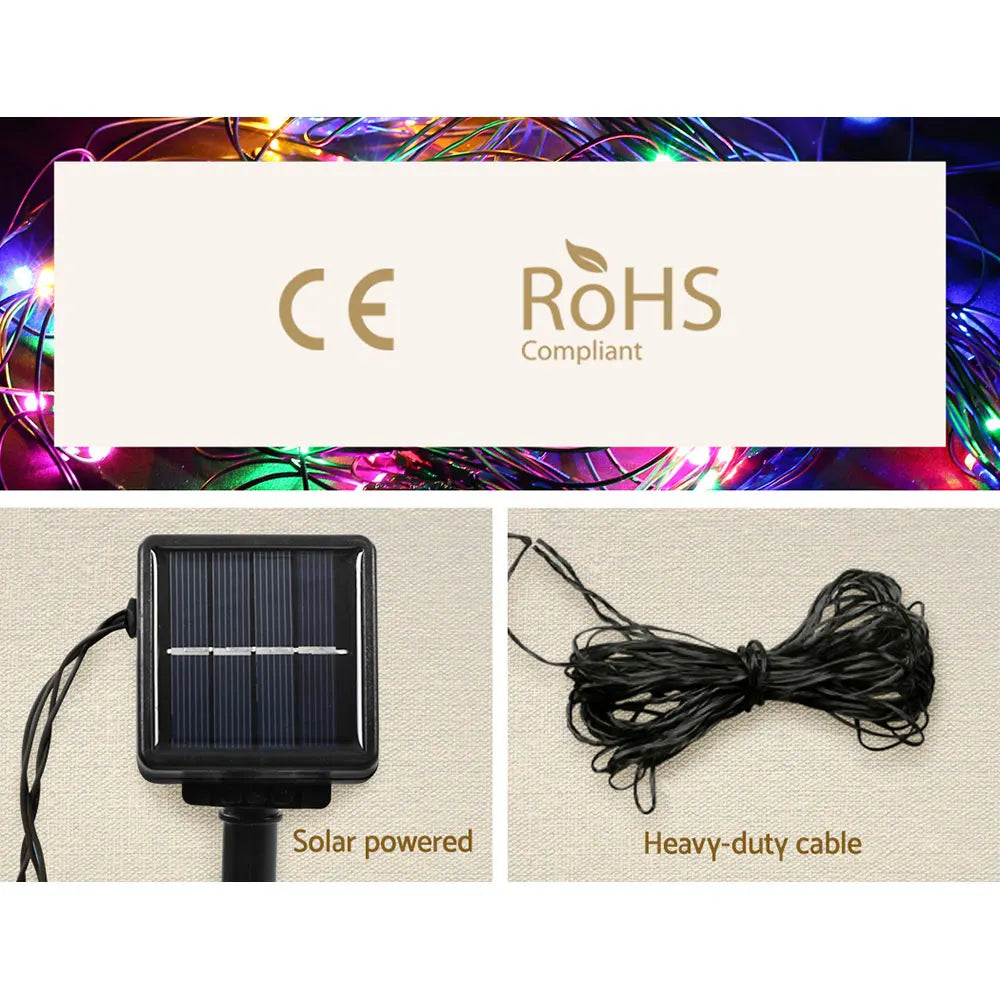 Jingle Jollys Christmas Lights 130cm Snow 130 LED Decorations - Image 7