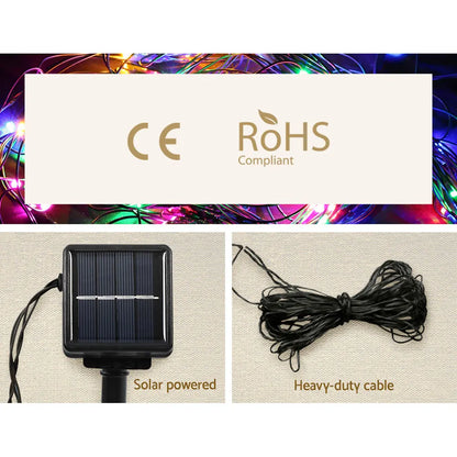 Jingle Jollys Christmas Lights 130cm Snow 130 LED Decorations - Image 7