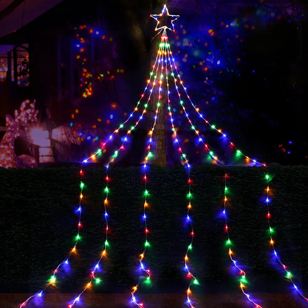 Jingle Jollys 3M Solar Christmas Lights String Light 200 LED - Image 7