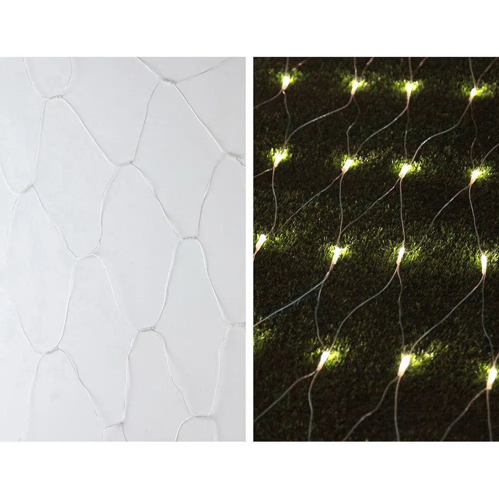 Jingle Jollys ChristmasLights? 4mx6m Net String Light 1000 LED Warm White - Image 3