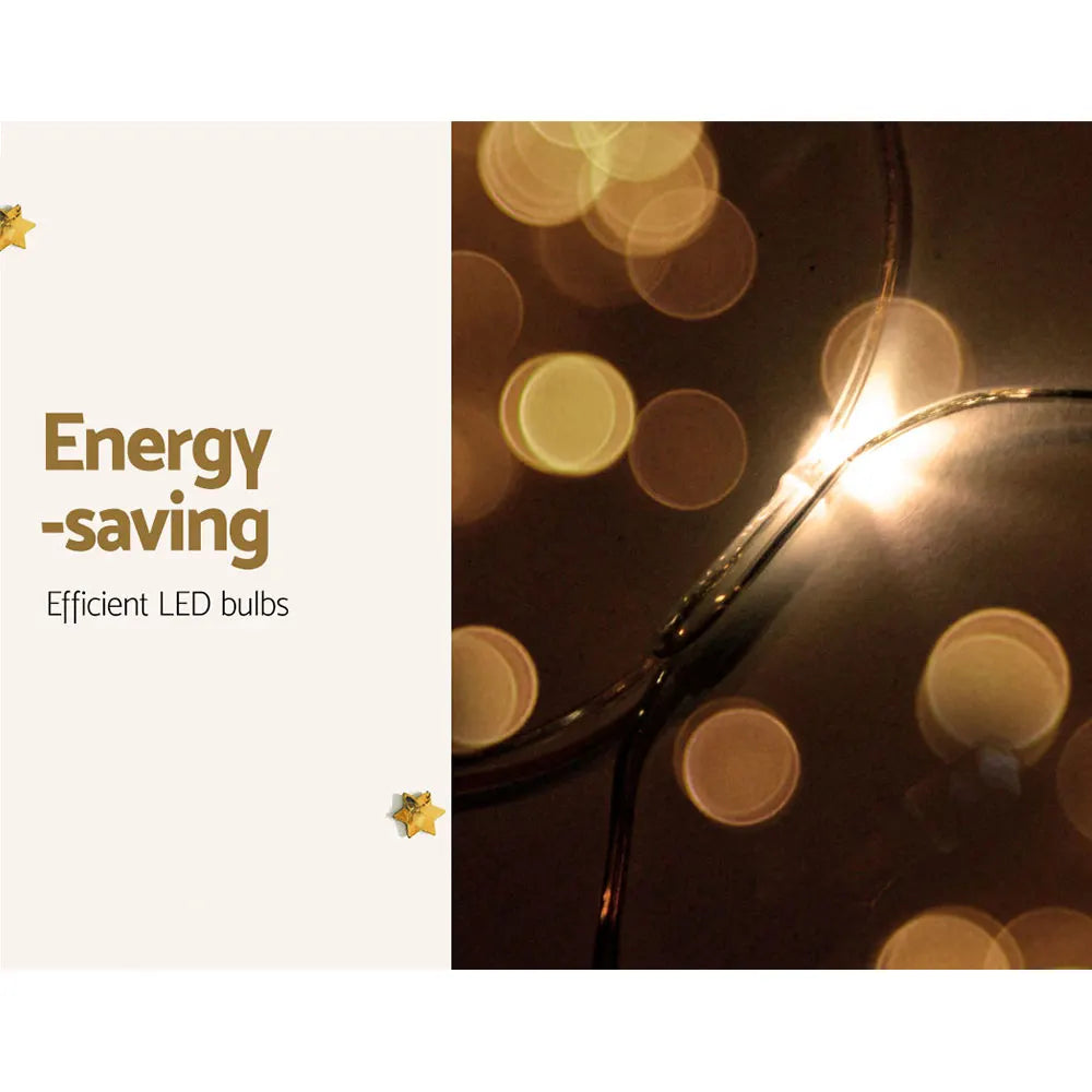 Jingle Jollys ChristmasLights? 4mx6m Net String Light 1000 LED Warm White - Image 5