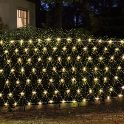 Jingle Jollys ChristmasLights? 4mx6m Net String Light 1000 LED Warm White - Image 8