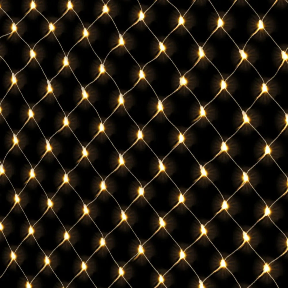 Jingle Jollys Christmas Lights 3Mx2M Net String Light Decorations Warm 504 LED - Image 3