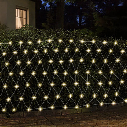 Jingle Jollys Christmas Lights 3Mx2M Net String Light Decorations Warm 504 LED - Image 7