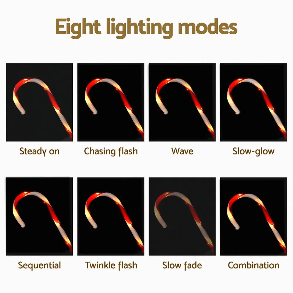 Jingle Jollys 6 PCS Christmas Lights Path Ground Light Garden Decorations 42 LED - Image 6