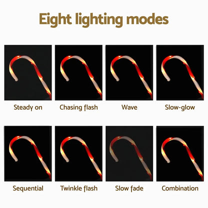Jingle Jollys 6 PCS Christmas Lights Path Ground Light Garden Decorations 42 LED - Image 6