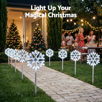 Jingle Jollys 4 Pack Christmas Lights Path Lights Garden Decoration Outdoor Pathway Lighting - Image 5