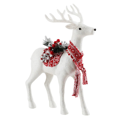 Jingle Jollys Christmas Reindeer 45cm Glitter Deer Ornaments Party Decorations - Image 3