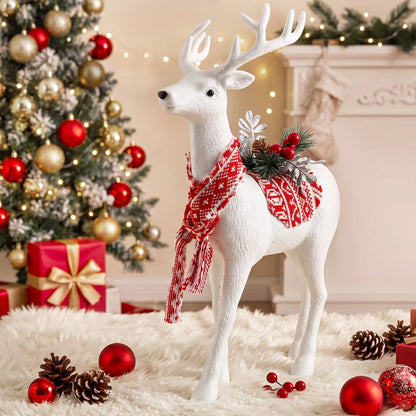 Jingle Jollys Christmas Reindeer 45cm Glitter Deer Ornaments Party Decorations - Image 7
