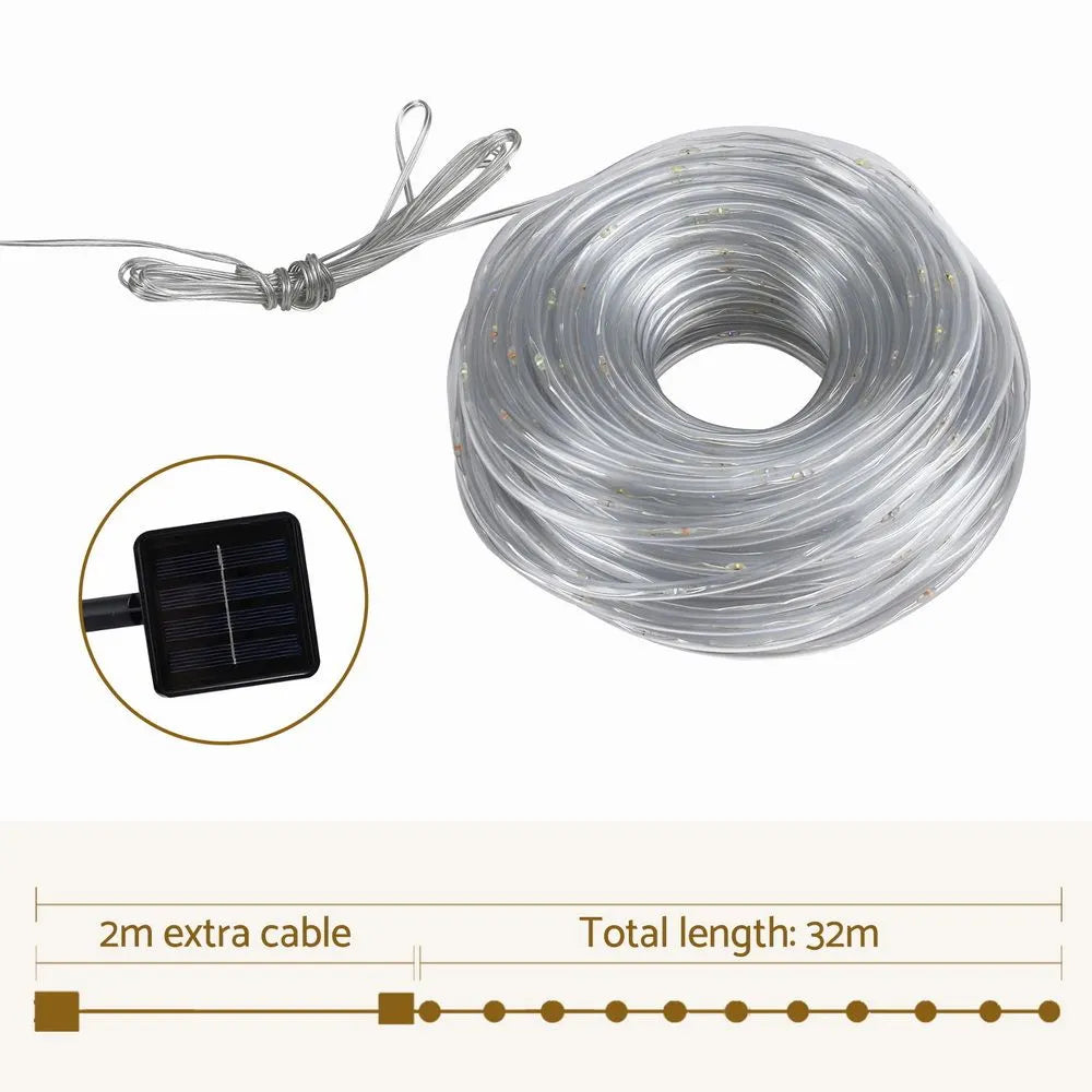 Jingle Jollys 30M Christmas Lights String Rope Light Decoration 300 LED Colorful - Image 5