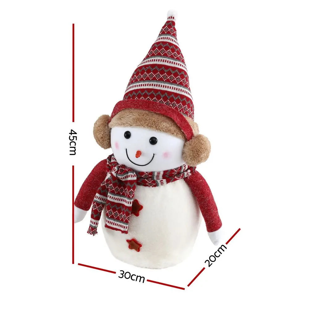 Jingle Jollys Christmas Snowman Handicraft Ornaments Party Decorations 45cm - Image 2