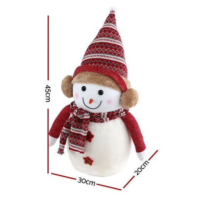 Jingle Jollys Christmas Snowman Handicraft Ornaments Party Decorations 45cm - Image 2
