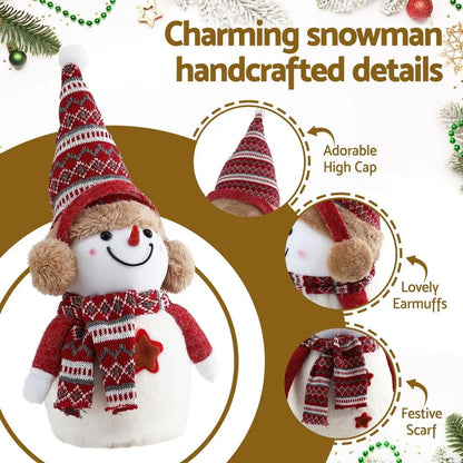 Jingle Jollys Christmas Snowman Handicraft Ornaments Party Decorations 35cm - Image 5