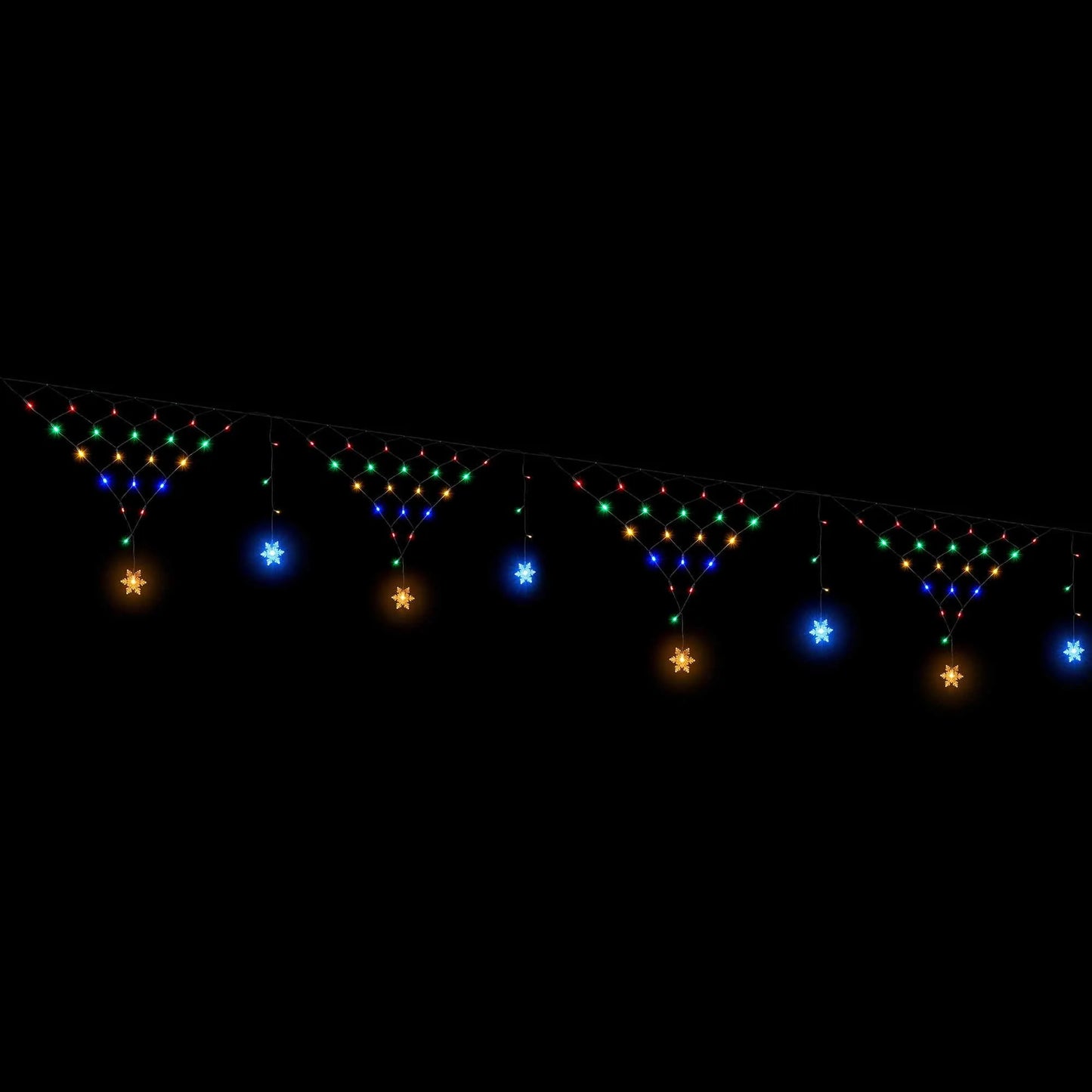 Jingle Jollys Christmas Lights Solar Fairy Lights Christmas Decorations Multicolour 4m - Image 7