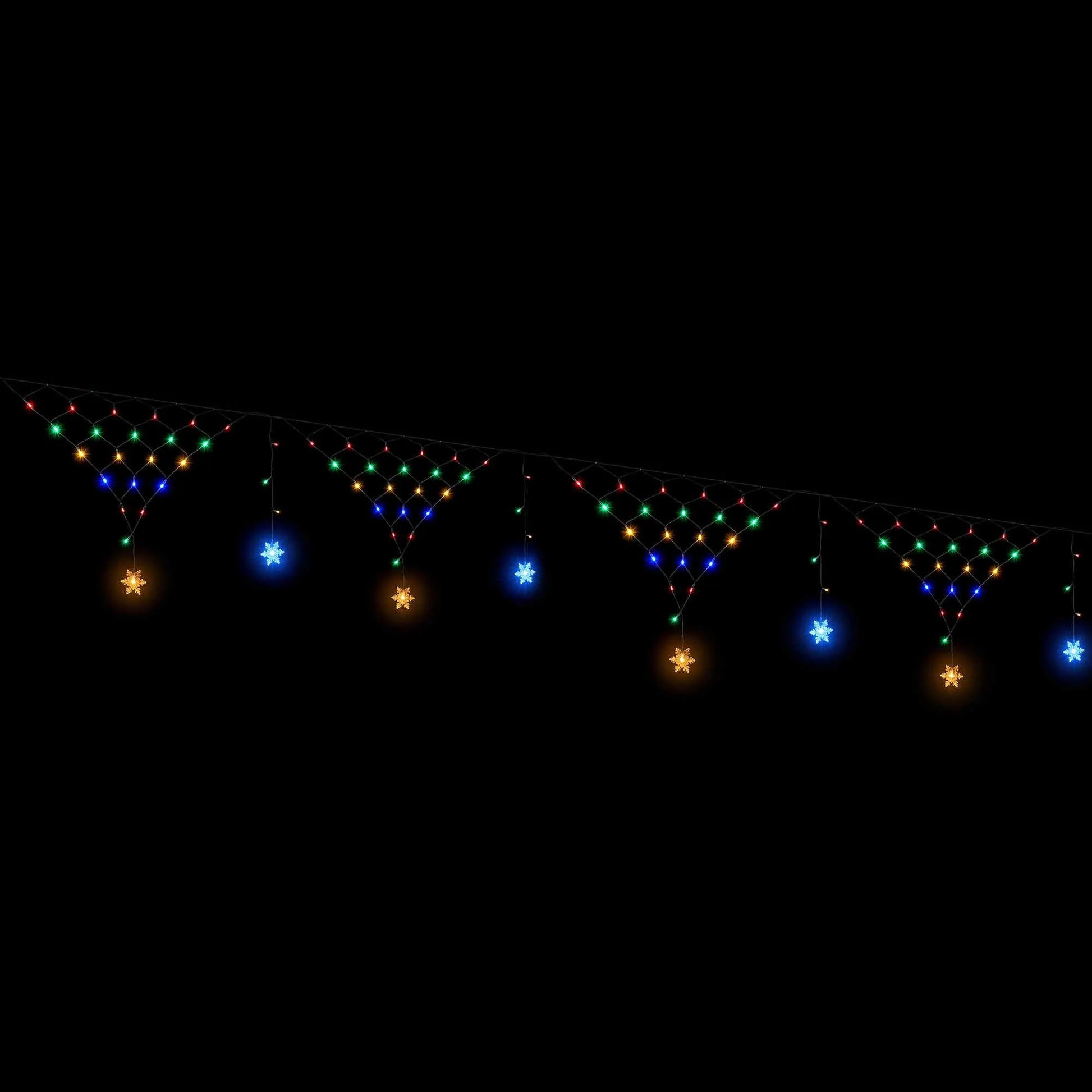 Jingle Jollys Christmas Lights Solar Fairy Lights Christmas Decorations Multicolour 4m - Image 7