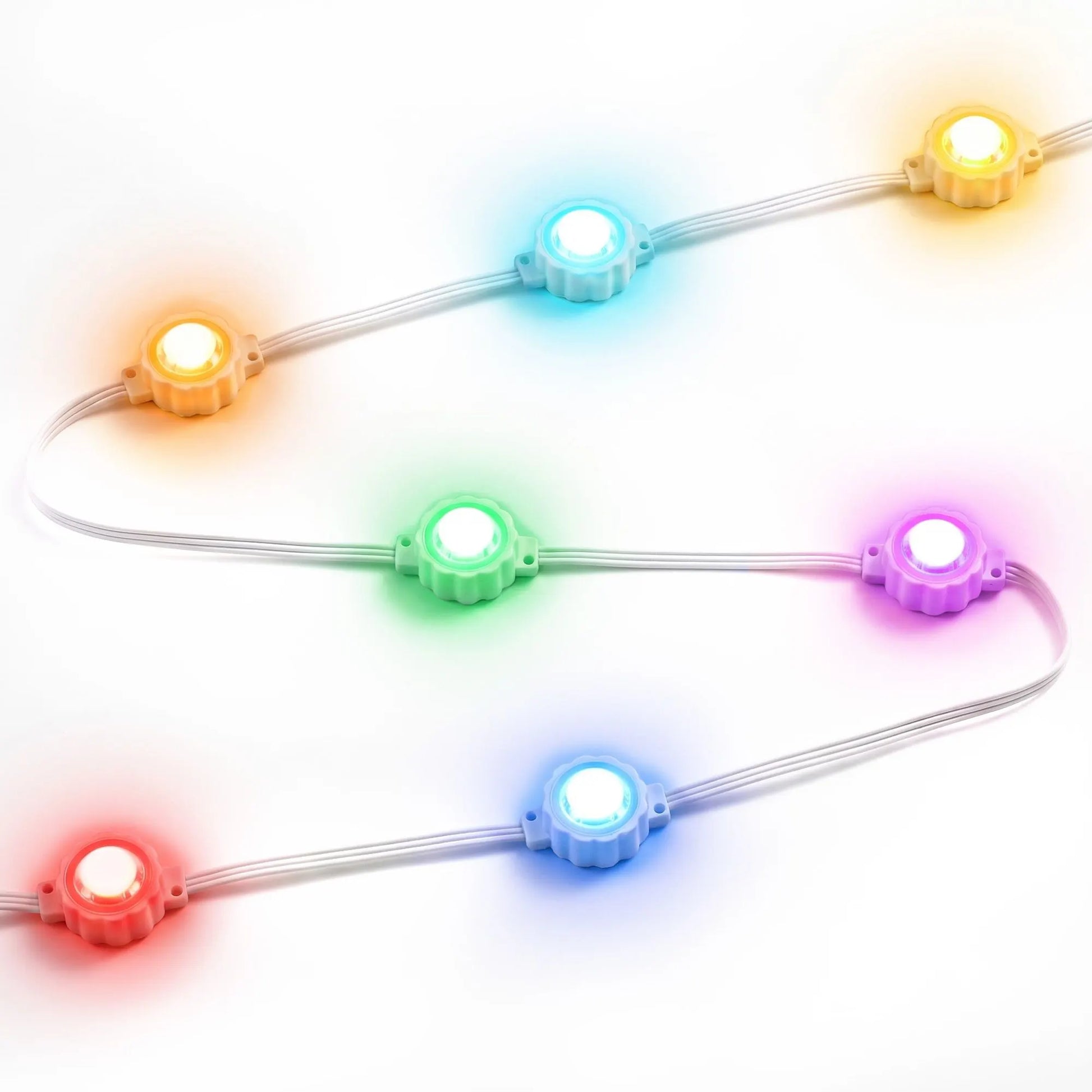 Jingle Jollys 30M Christmas Permanent Outdoor Lights Smart Eaves String App Control Decoration 72LED - Image 9