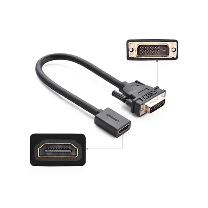 UGREEN DVI male to HDMI female adapter cable (20118) - Image 2