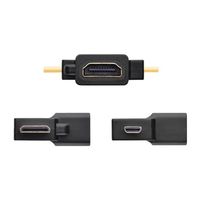 UGREEN Micro HDMI + Mini HDMI Male to HDMI Female Adapter (20144) - Image 2