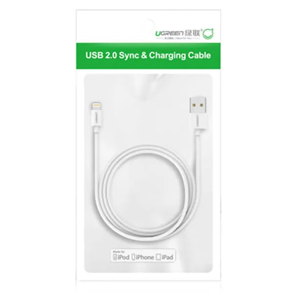 UGREEN Lighting to USB cable 2M (20730) - Image 3