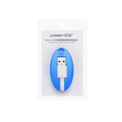 UGREEN USB to Micro USB Key Chain Cable - Blue (30309) - Image 3