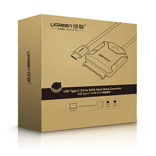 UGREEN USB 3.0 type C to SATA converter cable (40272) - Image 2