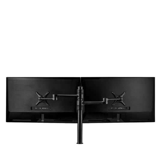 Atdec AFS-AT-DC-B Dual Swing Arms on Post Black - Monitors - Mounts