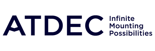 Atdec AWMS-1340 Bolt Through Silver - Monitors - Mounts