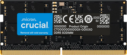 Misc Crucial CT32G56C46S5 32GB DDR5 5600MHz CL46 SODIMM RAM - Memory