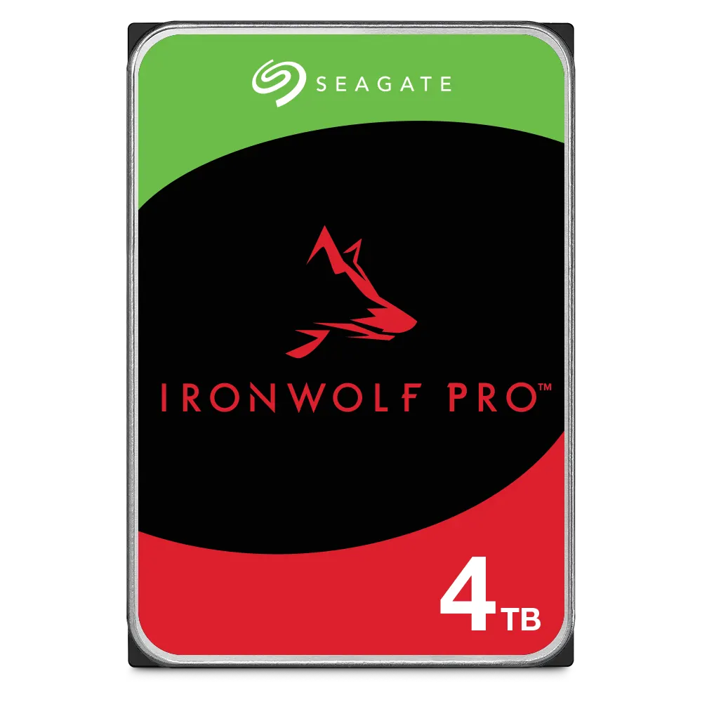 Seagate IronWolf Pro 4TB Internal HDD - Hard Disk Drives - 3.5in