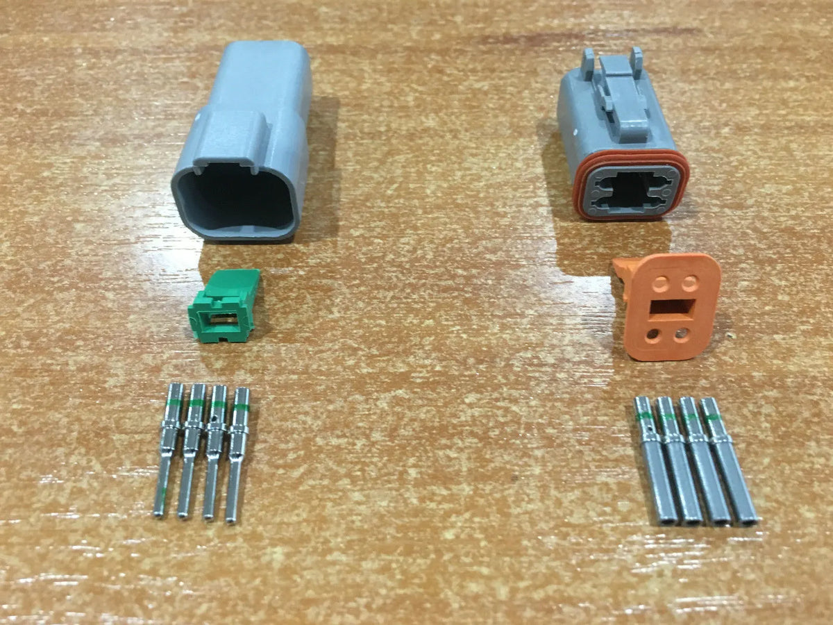 Deutsch DT 4-Way 4 Pin Electrical Connector Plug Kit #DT4 Trailer Waterproof AU - Image 2