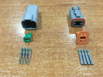 Deutsch DT 4-Way 4 Pin Electrical Connector Plug Kit #DT4 Trailer Waterproof AU - Image 2
